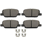 Rear Ceramic Brake Pads for Hyundai Palisade, Santa Fe, Kia Telluride