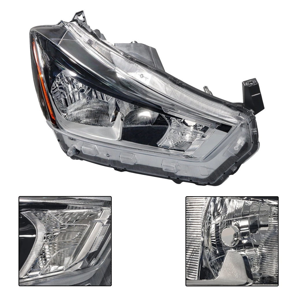 Headlight Assembly for Nissan Kicks (2018–2020) Left + Right Halogen