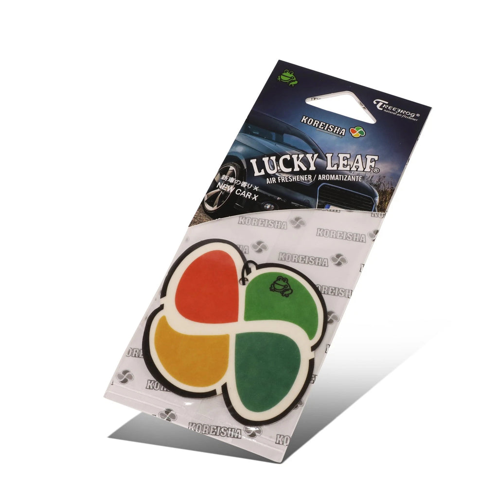 Hanging Air Freshener for Auto Home (Tree Frog Lucky Leaf Scent)