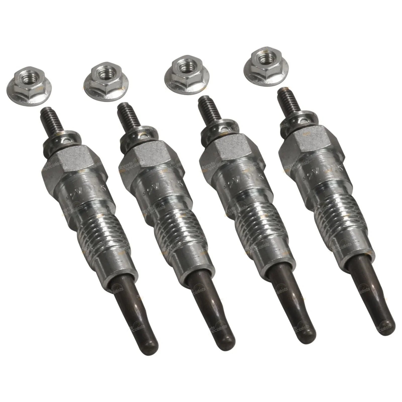 4 x Diesel Glow Plugs for Nissan Cabstar Homer SD22 SD23 SD25 Engines