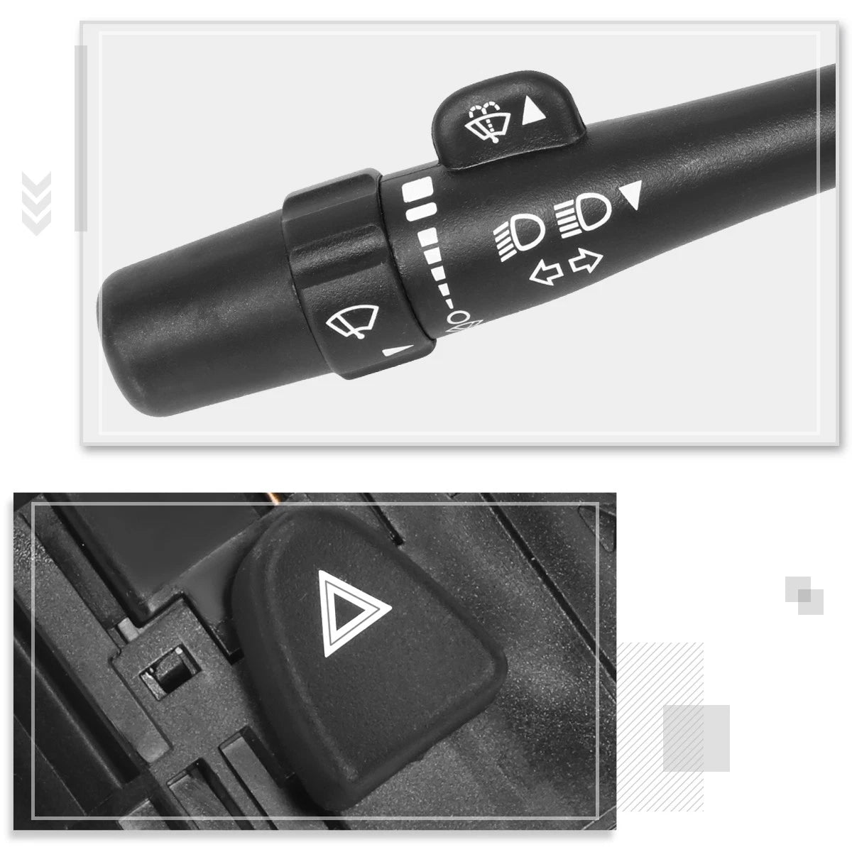 Turn Signal Hazard Light Wiper Switch for Express/Savana 1500-3500 (2003–2007)