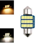 LED Dome Light for Car (0.11A/31MM, Double Tip 21SMD)