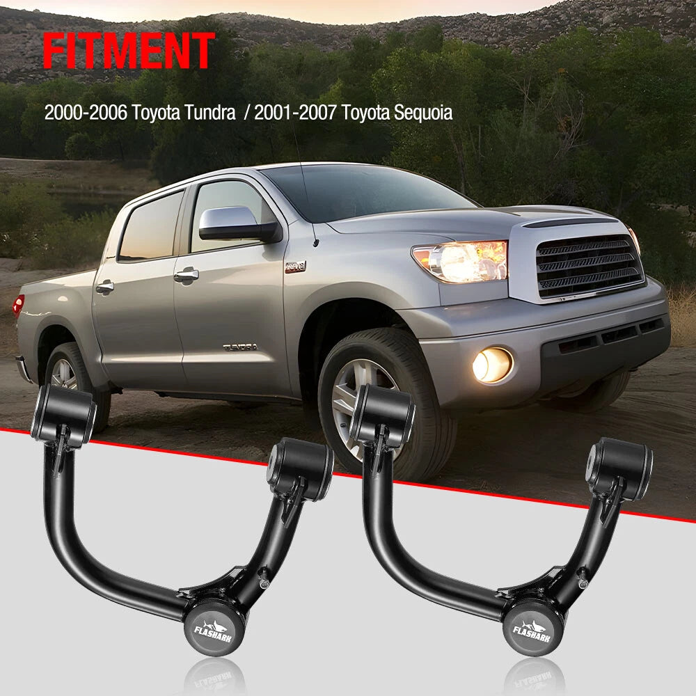 Front Upper Control Arms Suspension Kit for Toyota Tundra (2000–2006) 2-4" Lift