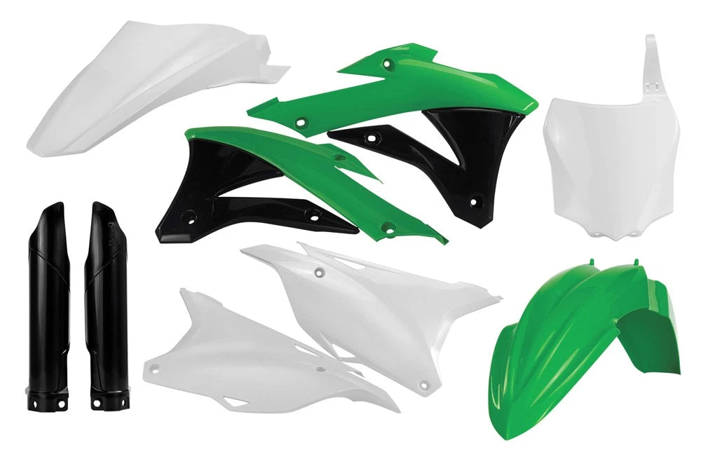 Acerbis Full Plastic Kit for Kawasaki KX85 & KX100 (2014–2018)