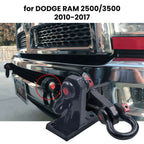 1 Pair Front Tow Hooks for Dodge Ram 2500/3500 (2010–2019)