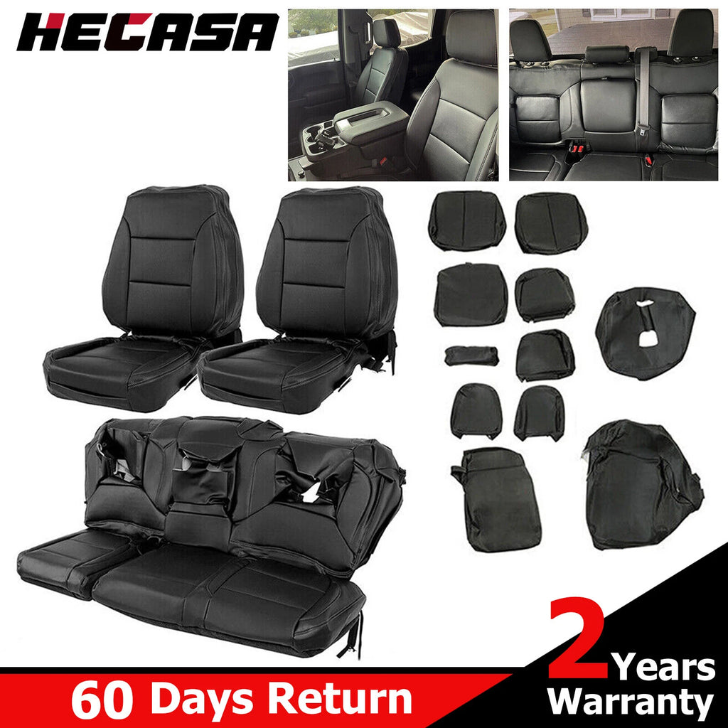 Set of 2 Factory Style Seat Covers for Chevy Silverado (2019–2021)