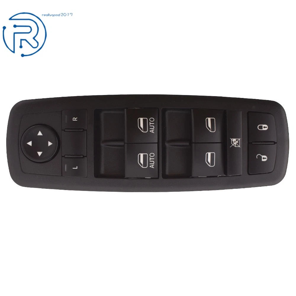 Master Power Window Switch for Chrysler 300 Dodge (2015–2018) ABS Plastic Black