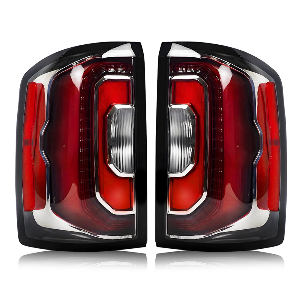 LED Tail Light Brake Pair for GMC Sierra 1500 (2016–2018)