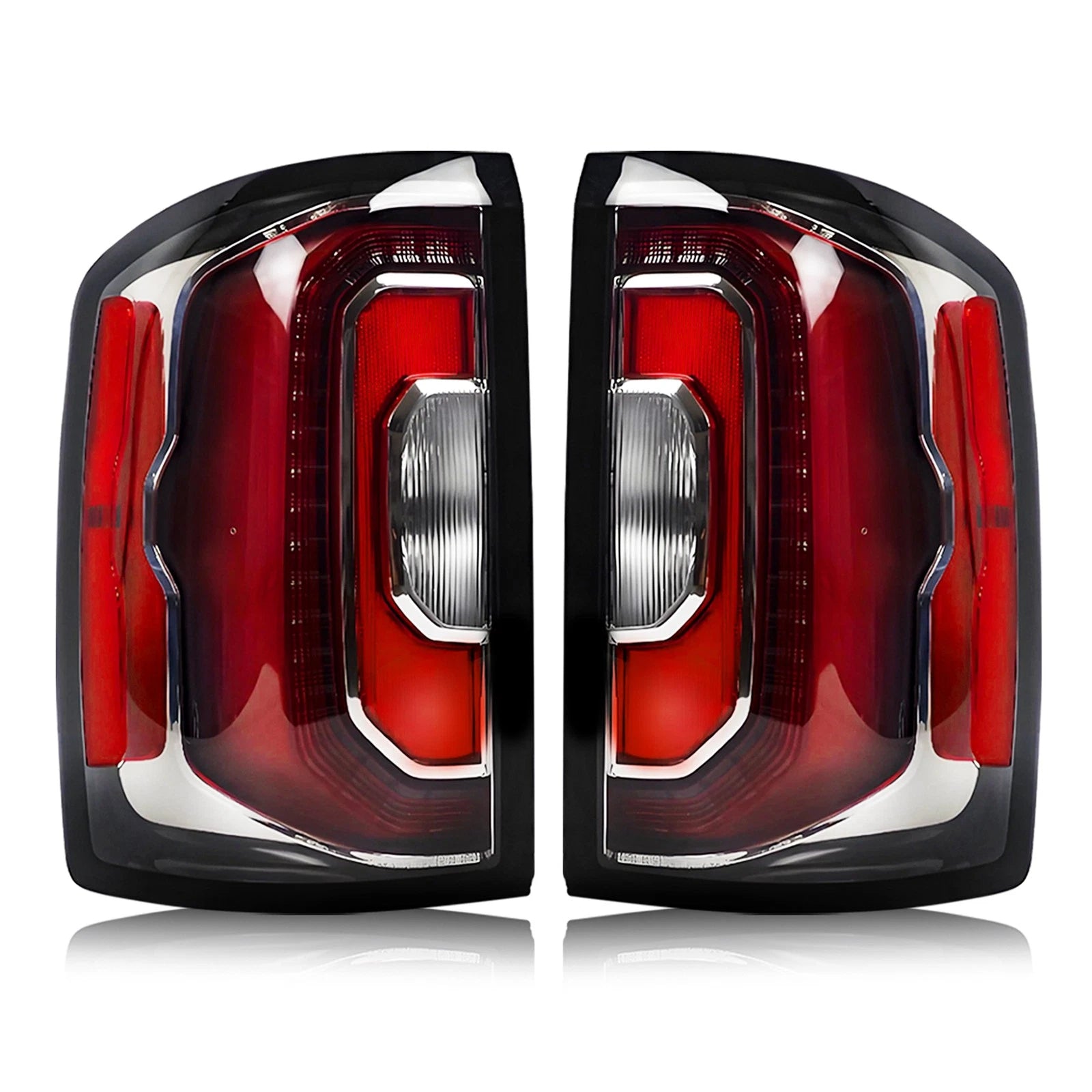 LED Tail Light Brake Pair for GMC Sierra 1500 (2016–2018)