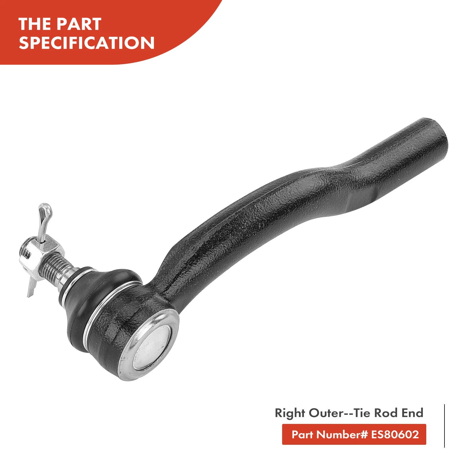 2x Outer Tie Rod End for Toyota Camry Avalon Lexus (2004-2012)