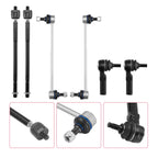 10x Front Control Arm Tie Rod End w/Ball Joint Sway Bar for Toyota Corolla (2009–2013)