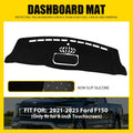 Dashmat Dashboard Cover Non-slip Pad for Ford F150 (2021–2025)
