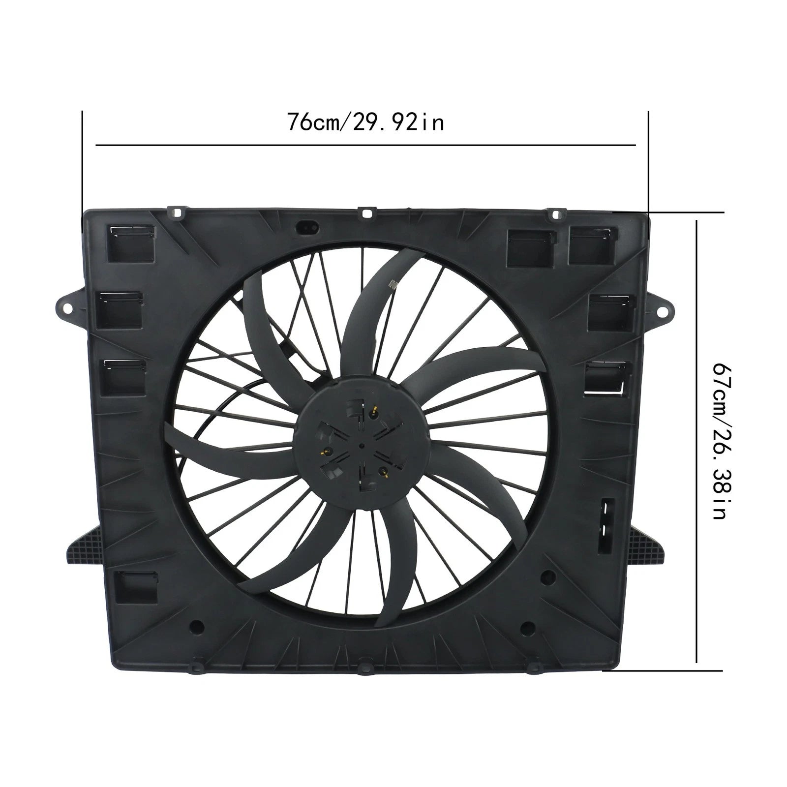 Radiator Fan Assembly for Chevrolet Traverse Buick Enclave (2021–2022)