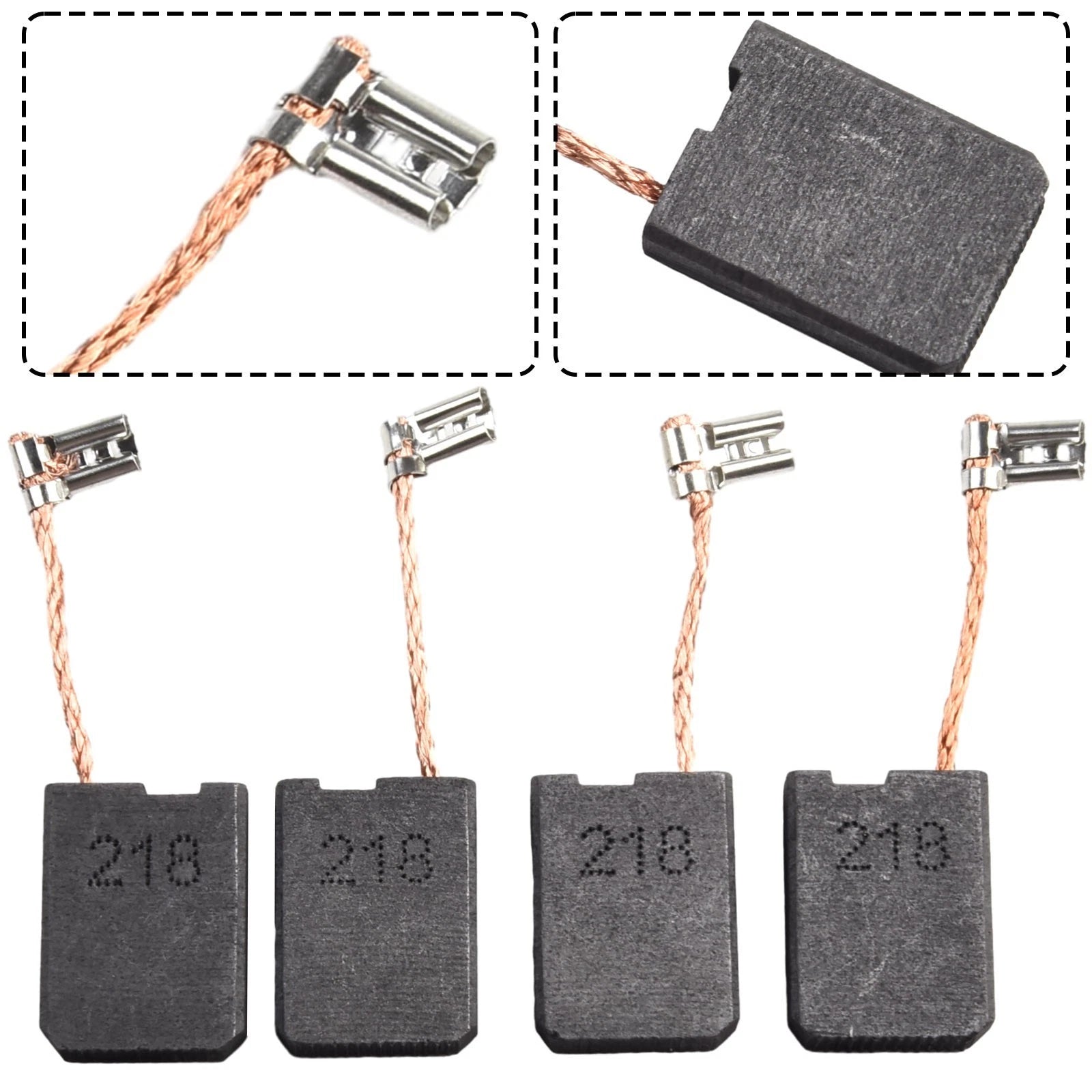 Carbon Brushes with Wire for GA9060 GA9062 GA9063RX02
