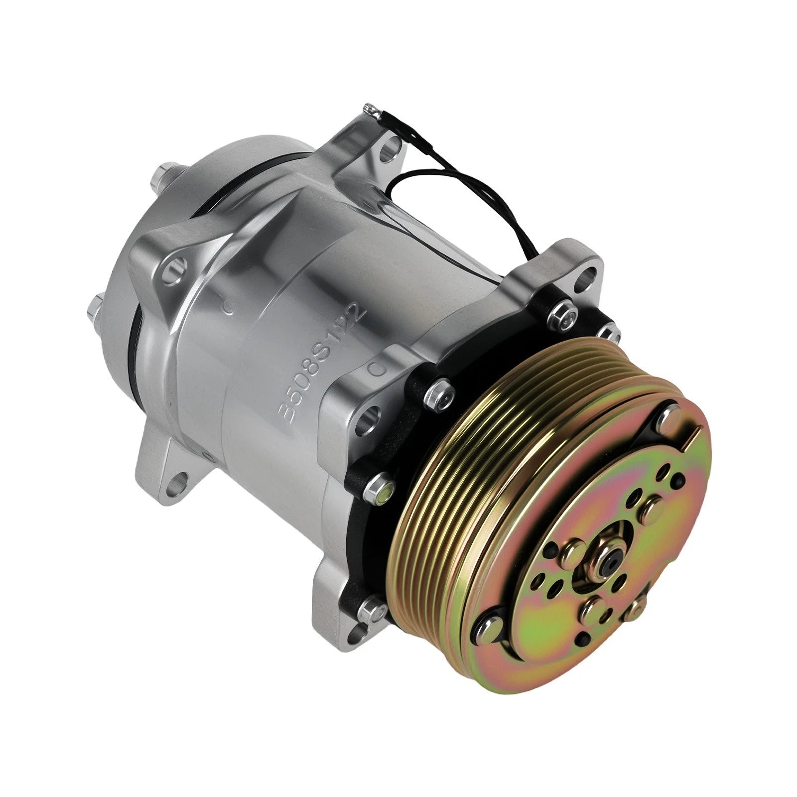 A/C Compressor with 6PK Clutch for Sanden 508 5H14 (R134A)