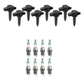 Set of 8 Ignition Coils & Denso Iridium Spark Plugs for SC430 Sequoia V8 (2001–2022)