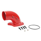 Red Air Intake Elbow Pipe for Ford F250 F350 Excursion 6.0L (2003–2007)