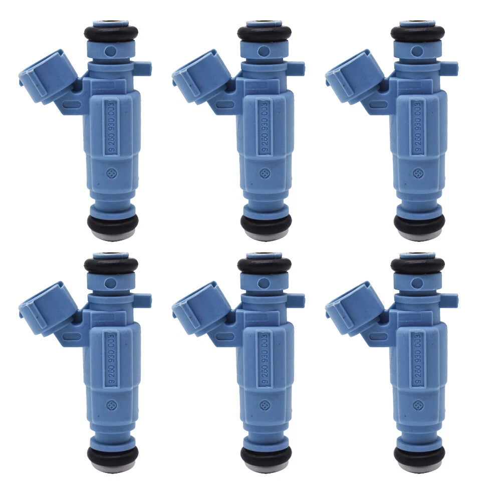 Set of 6 Fuel Injectors for Hyundai Kia Sorento (2003–2005) 3.5L