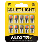 Set of 10 Red LED Parking Light Bulbs for Various Vehicles