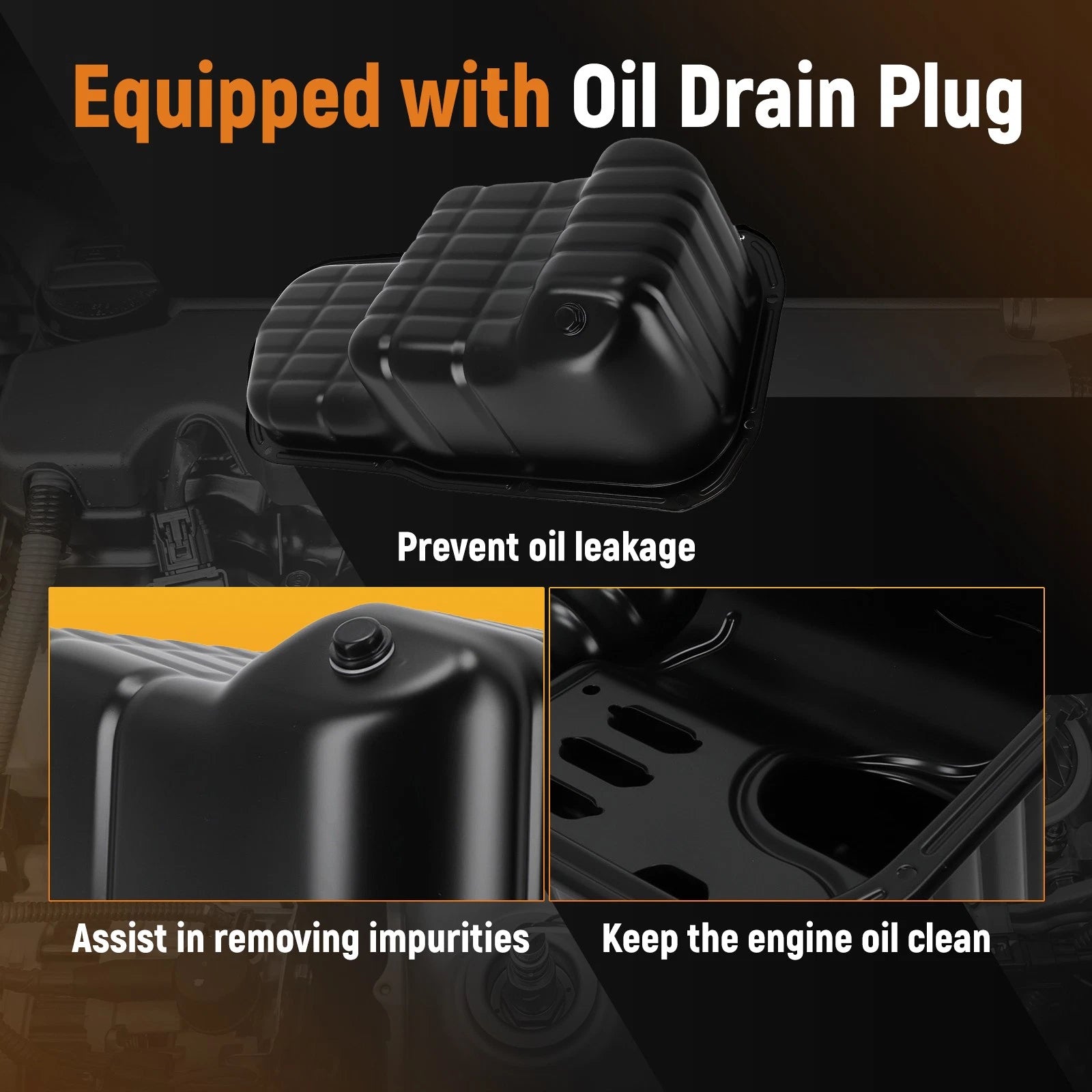 Oil Sump Pan for Nissan Frontier Xterra (1998-2004)
