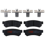 Set of 4 Disc Brake Pads for Suzuki Forenza (2007–2008)