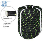 Double Braid Polyester Rigging Rope for Marine Use (100')