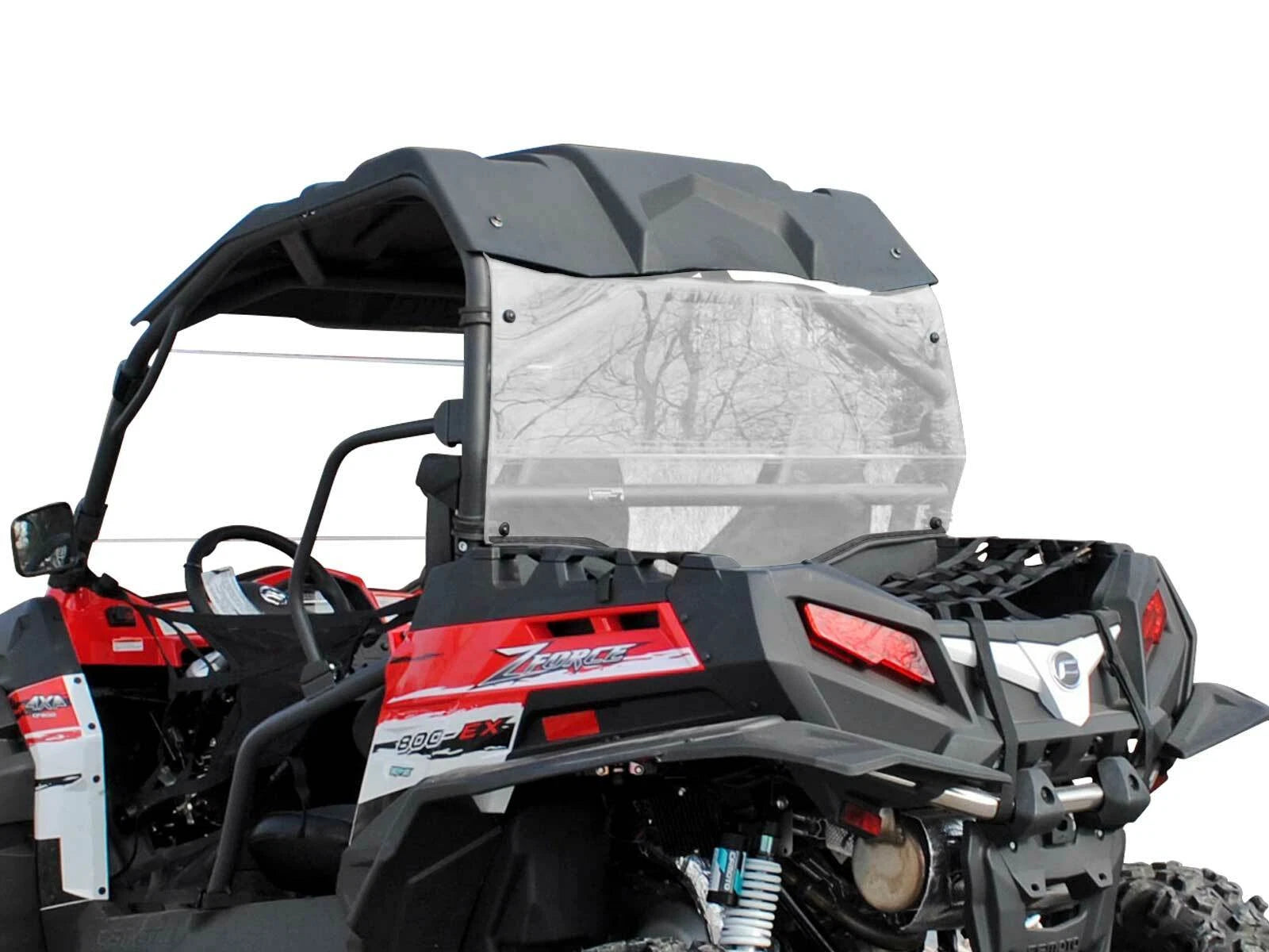 Clear Polycarbonate Rear Windshield for CFMOTO ZForce 800EX (2014–2022)