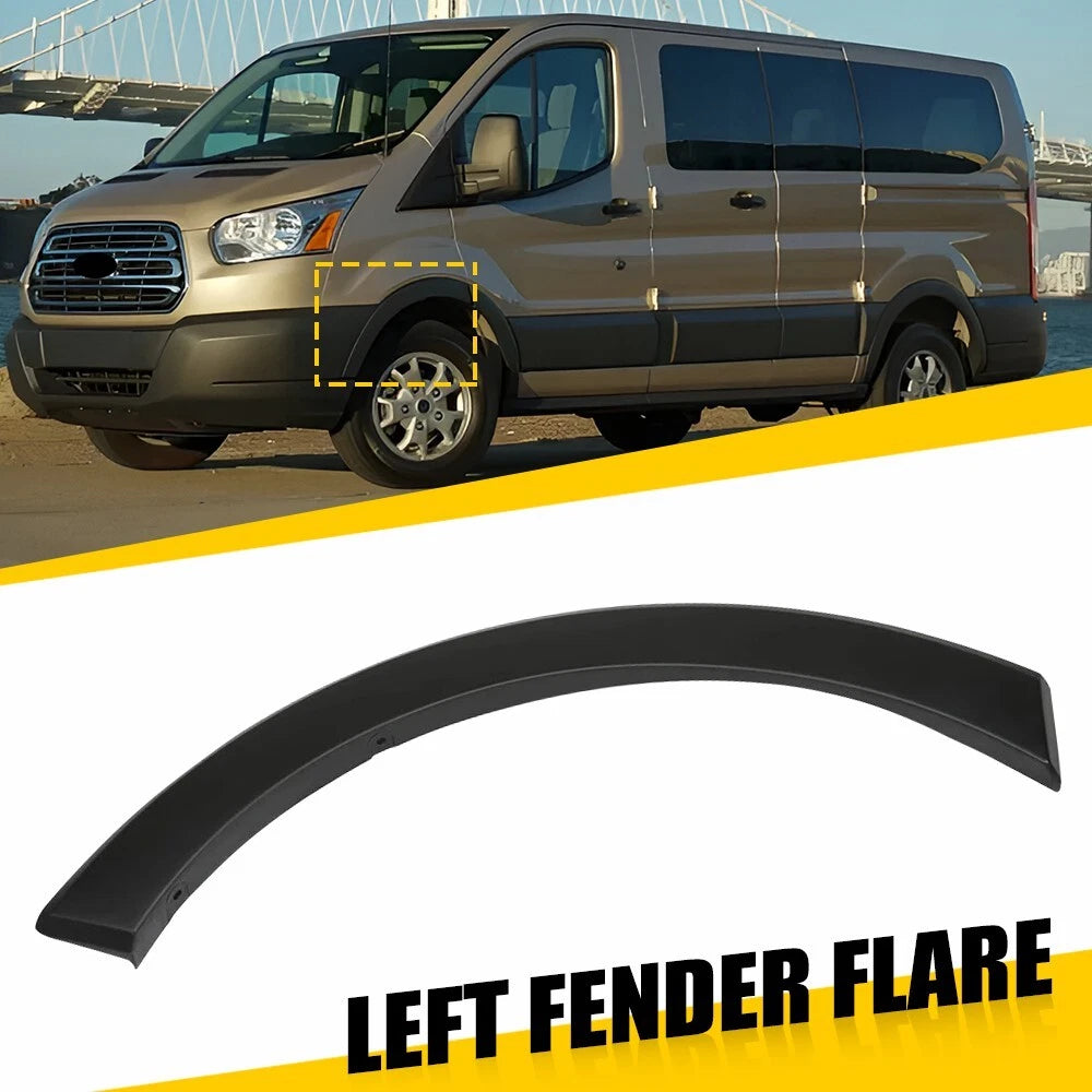 Left Front Flare Fender Trim Molding LH for Ford Transit 150 250 350 (2015–2024)