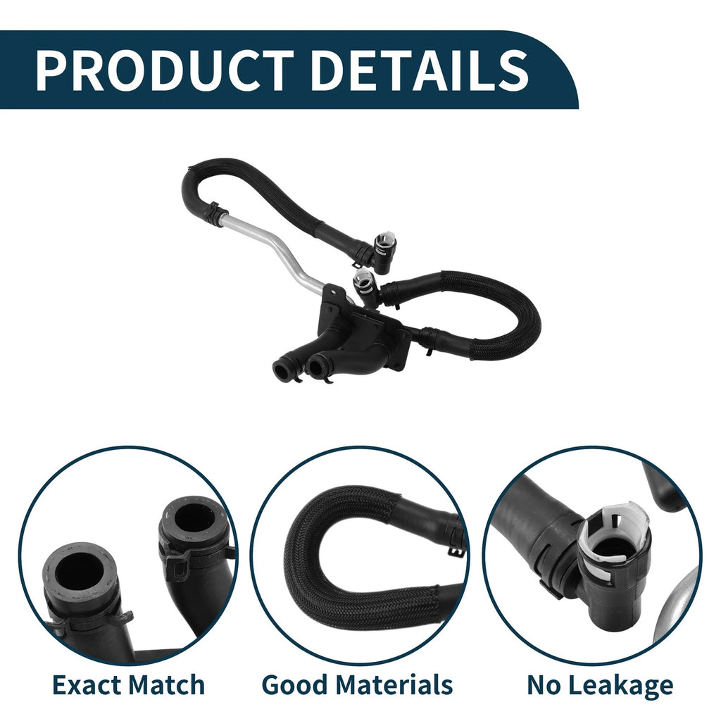 Radiator Hose for Dodge Durango (2011–2014) No. 55038032AK Rubber