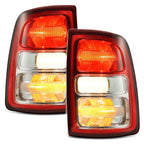 Halogen Tail Light Pair for RAM 2500 3500 (2019–2024) Chrome W/ Bulb