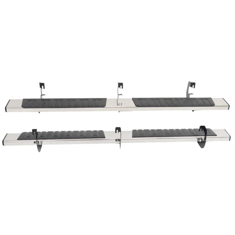Running Boards Side Steps for Chevy Silverado 1500 (2019–2023) Silver