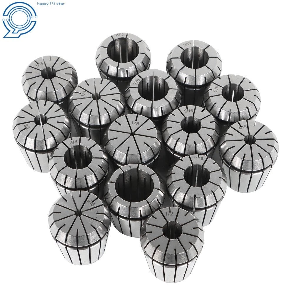 17Pcs ER-40 Spring Collet Chuck Set for MT3 (No Year Specified)