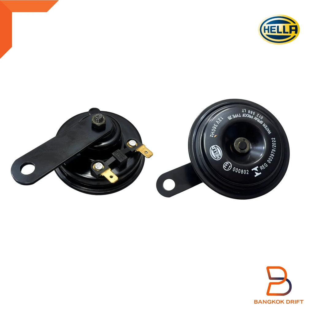 77MM 12V Classic Disc Horns for Yamaha Honda BMW Car Truck