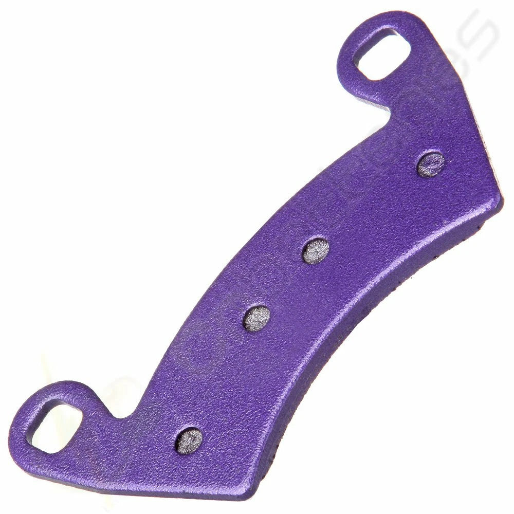 Front and Rear Brake Pads for Polaris Ranger 500 4X4 (2006–2007) Carbon Fiber