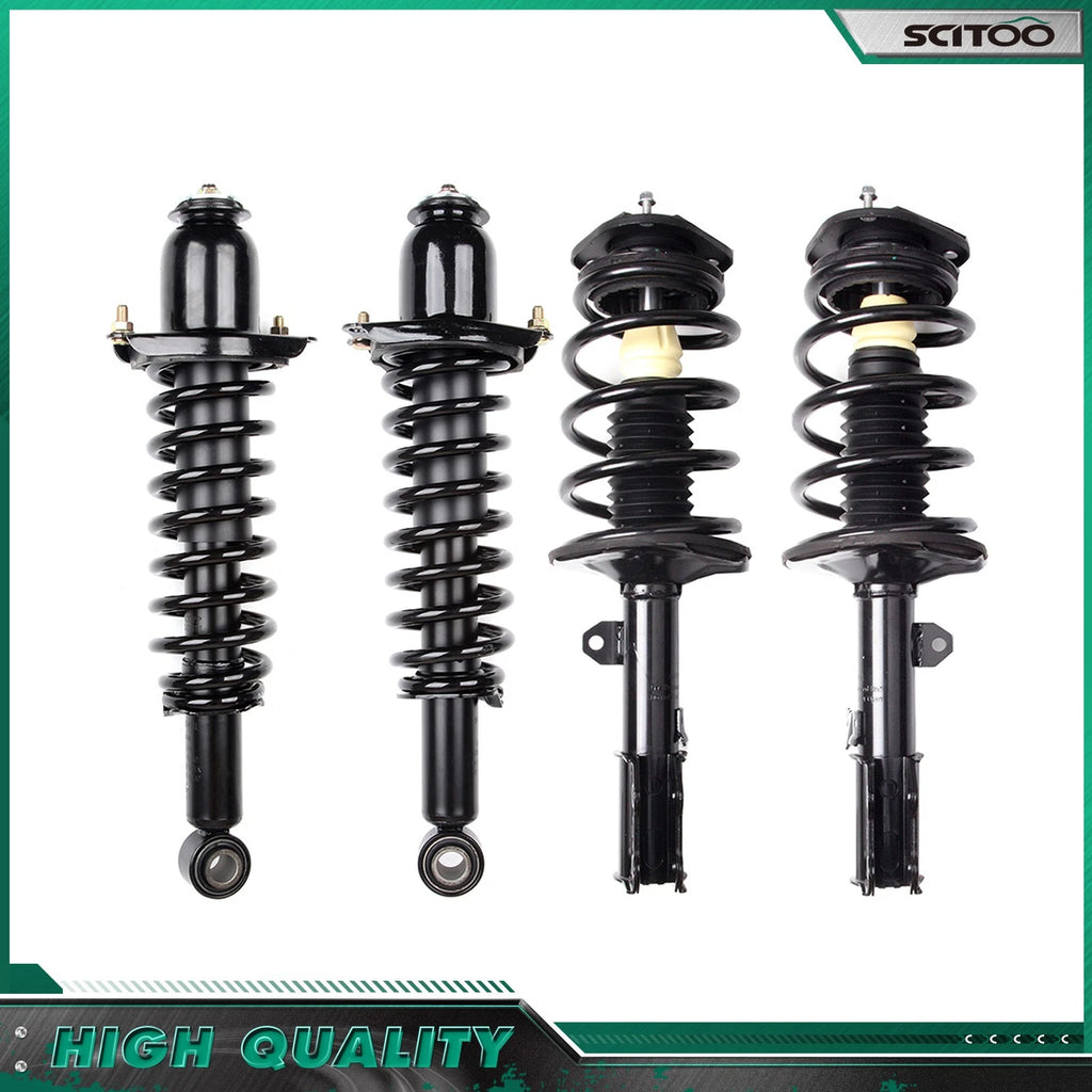 Set of 4 Strut & Spring Rear Shock for Toyota Matrix Pontiac Vibe (2003–2013)