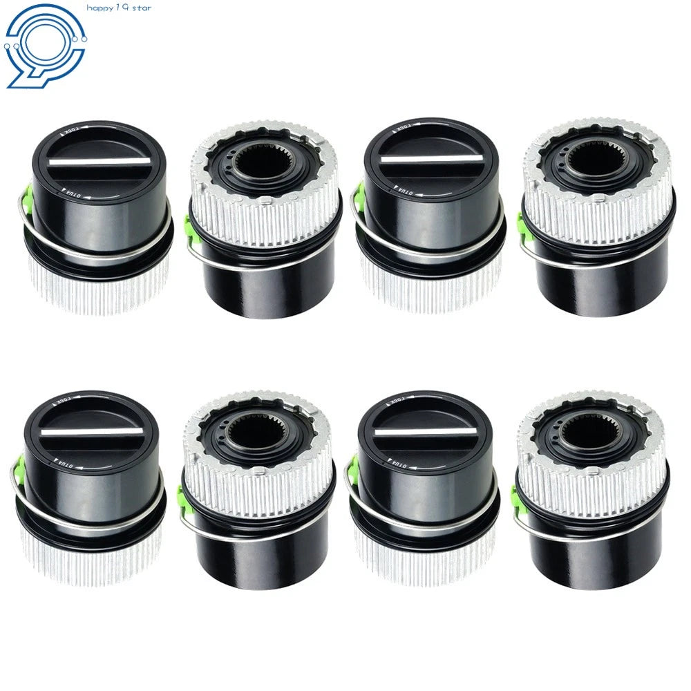 Set of 8 Front Lockout Auto Locking Hubs for Ford Super Duty 1999–2004