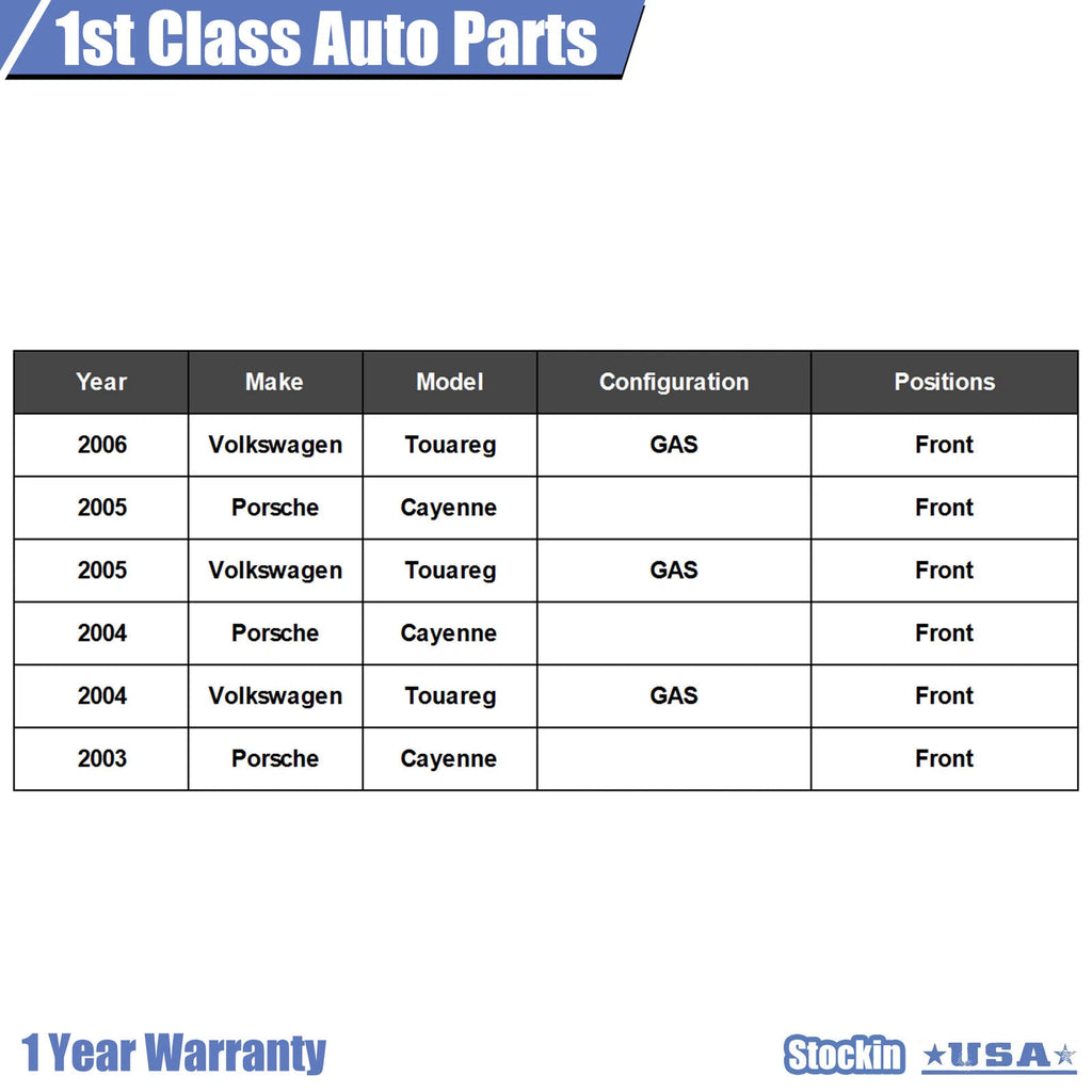 Drive Shaft Assembly for VW Touareg Audi Q7 Cayenne (2003–2010)