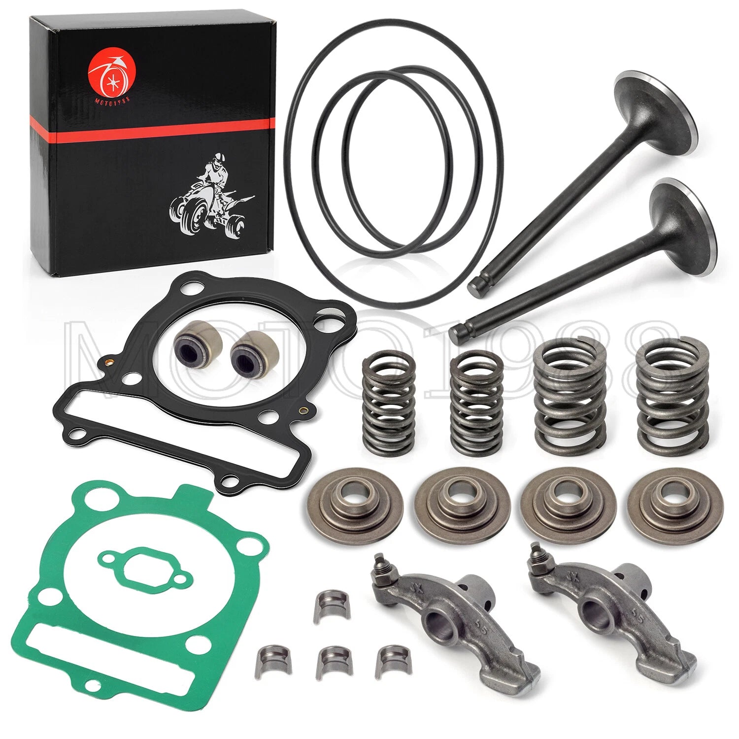 Rocker Arm & Intake Exhaust Valve Kit for Yamaha Big Bear 400 (2001–2012)
