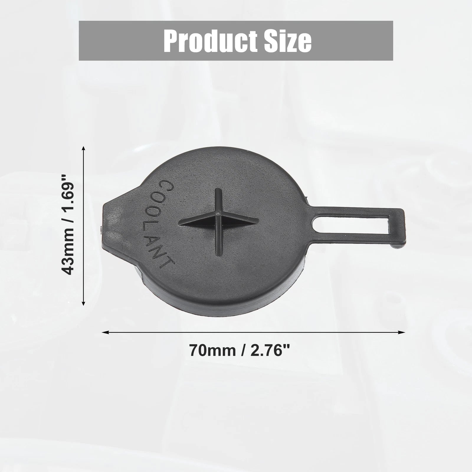 Engine Coolant Reservoir Cap No.16471-23030 for Toyota Aygo 1.0 (2005–2014)