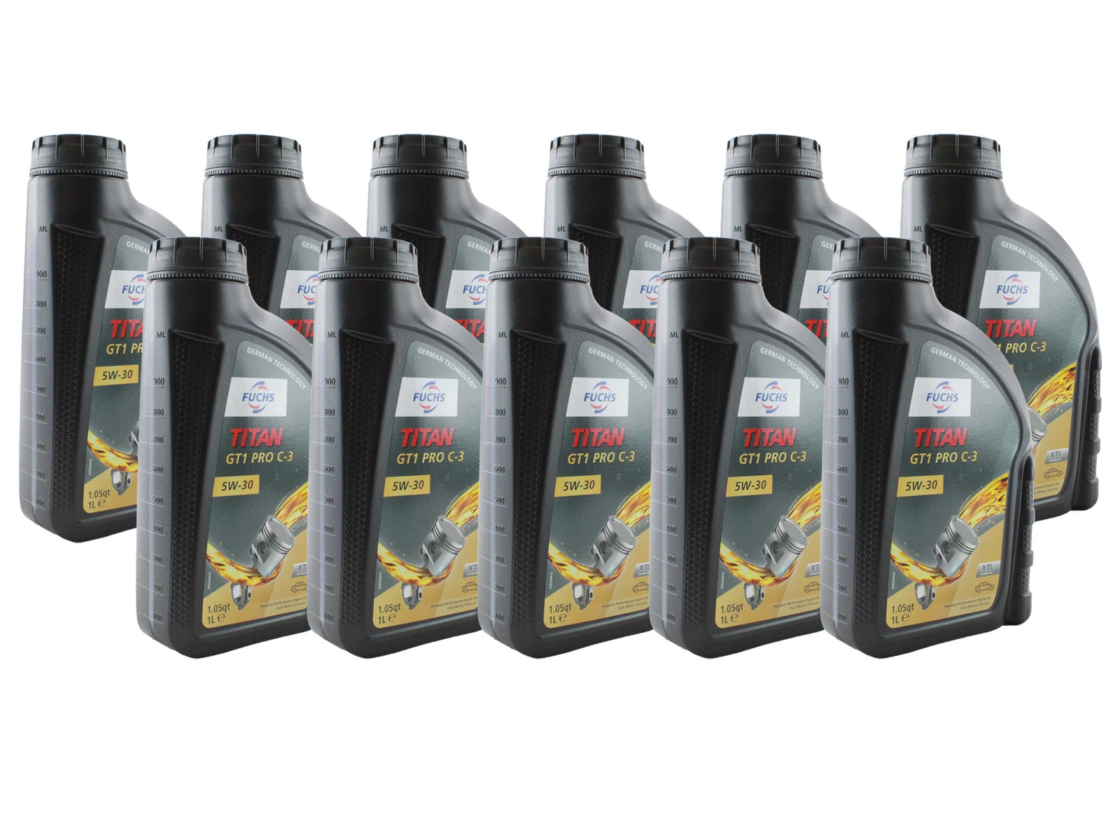 11 Liter Fuchs TITAN GT1 PRO C-3 SAE 5W-30 Engine Oil for Audi BMW VW (2010–2023)