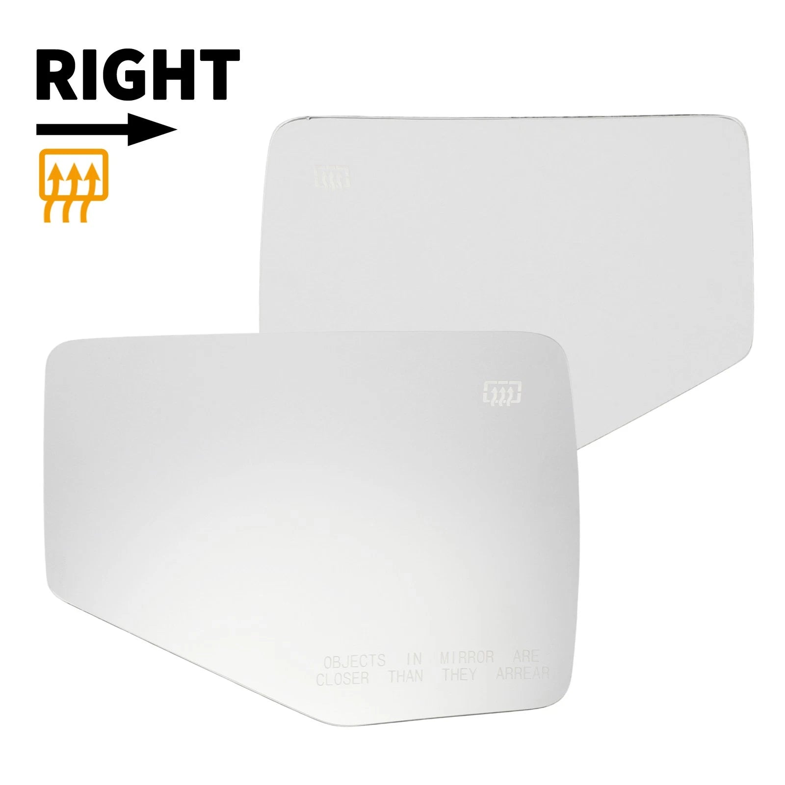 Right Side Mirror Glass Replacement for Ford Explorer (2006–2010)