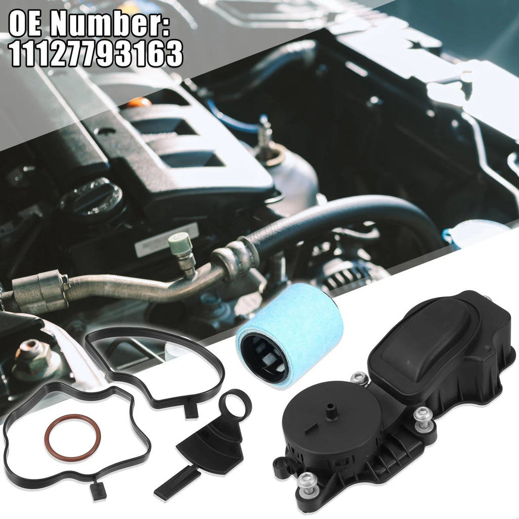 Set of 2 Crankcase Oil Water Separators for BMW 3 5 7 X5 (1998–2005)