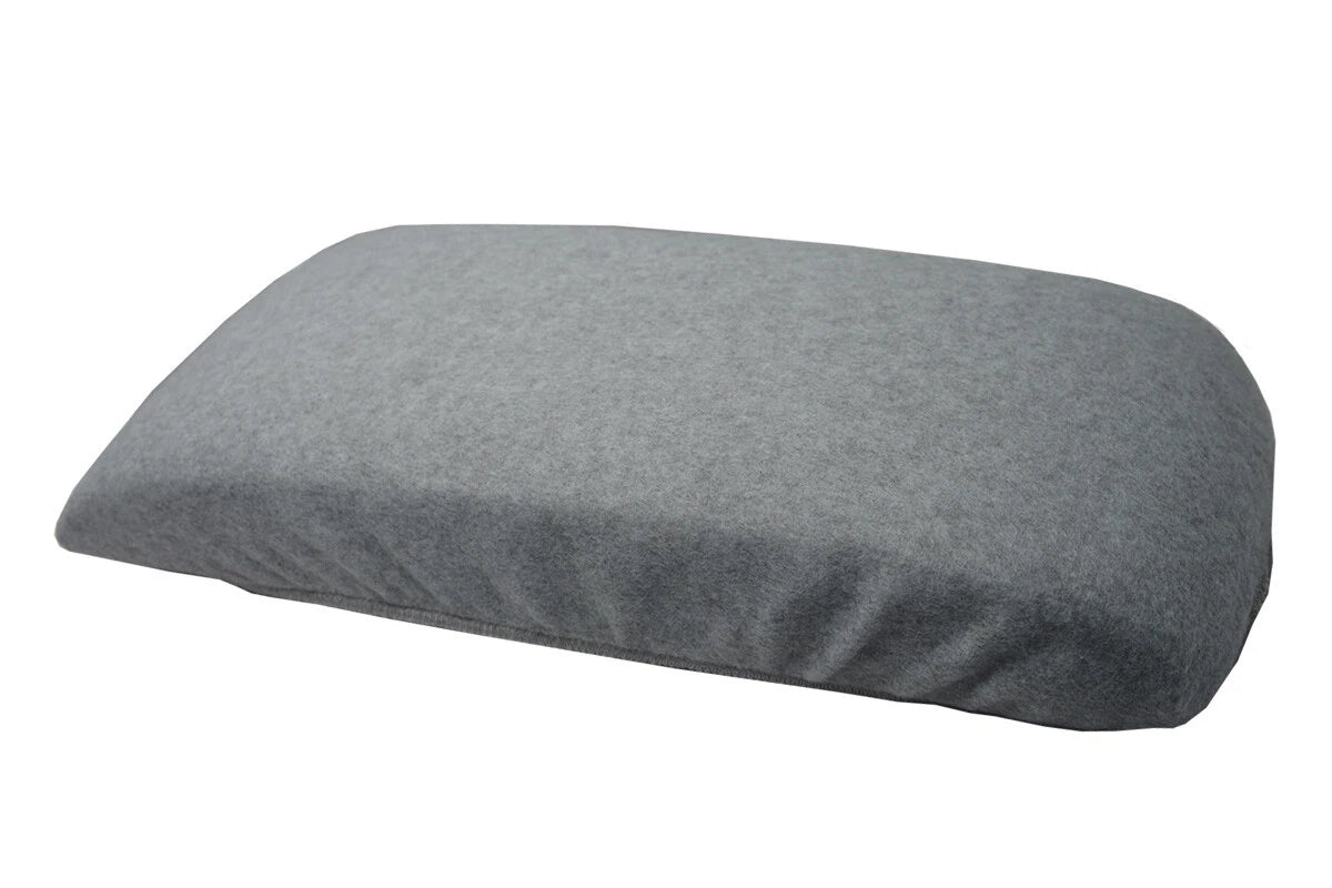Fleece Console Lid Armrest Cover for Honda Element (2007–2011) Gray
