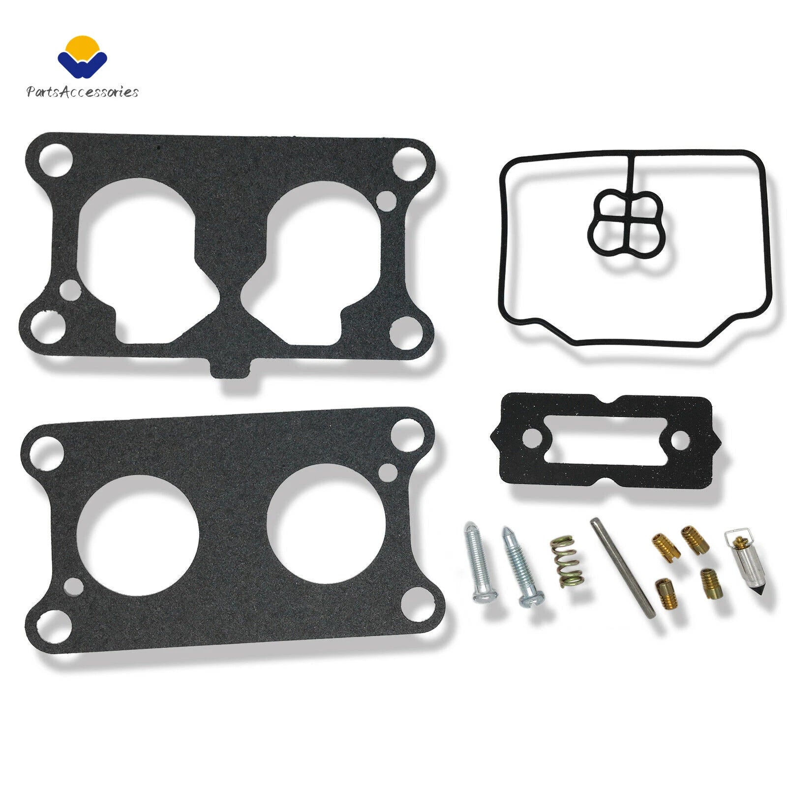 Carburetor Repair Rebuild Kit for Kawasaki Mule 3000/3010/3020 (1993–2008) 15003-2766