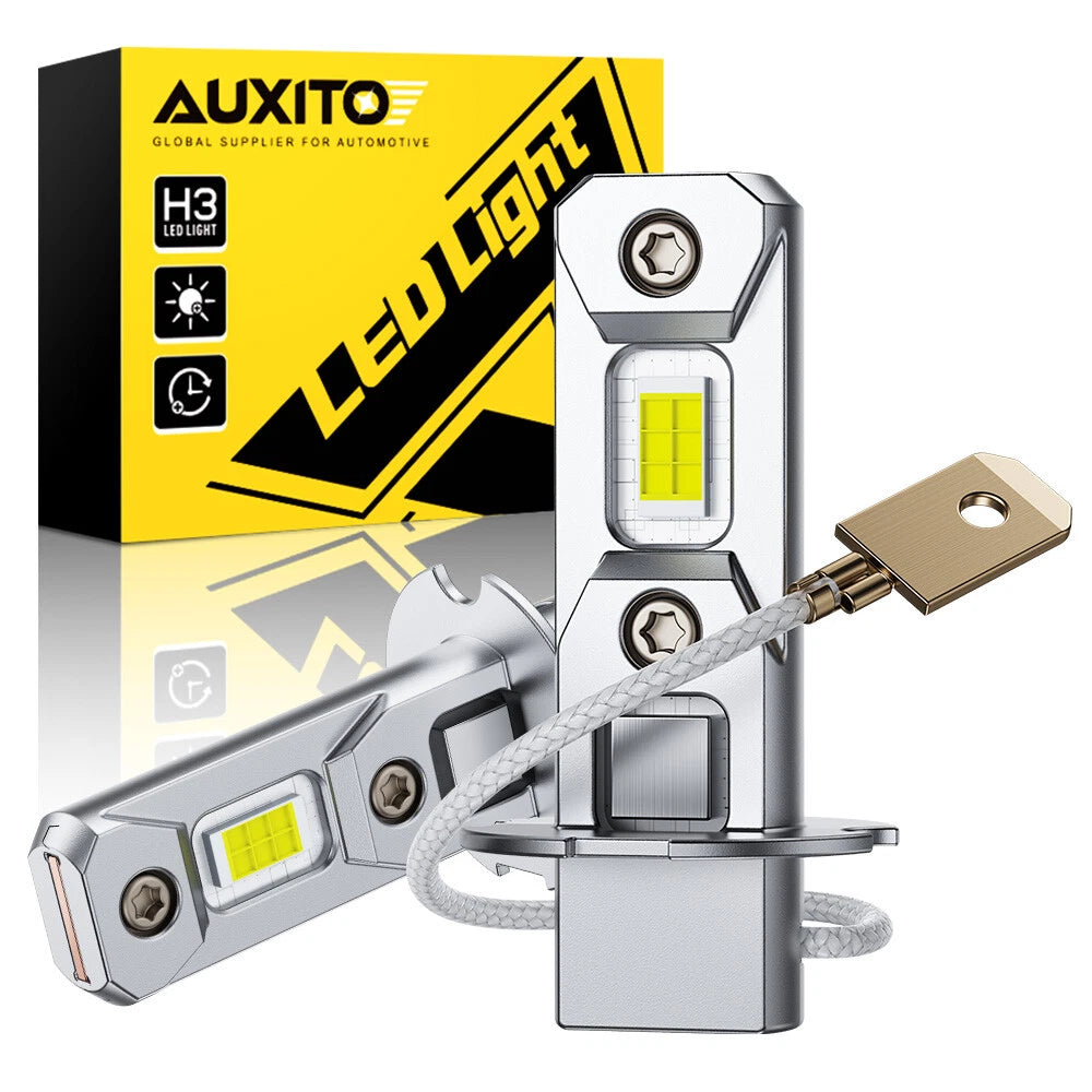 H3 Fog Light Bulb for AUXITO (6500K LED, Plug & Play)