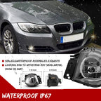 Set of 2 Clear Fog Light Lamps for BMW E90 325i 328i 330i 335i (2006–2008)
