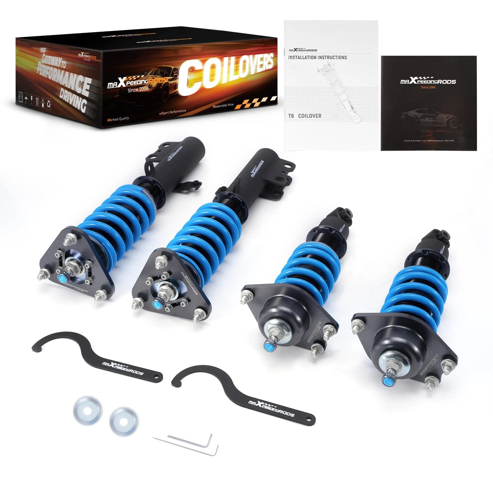 Coilovers 24 Way Damper Lowering Kit for Scion TC (2005–2010)