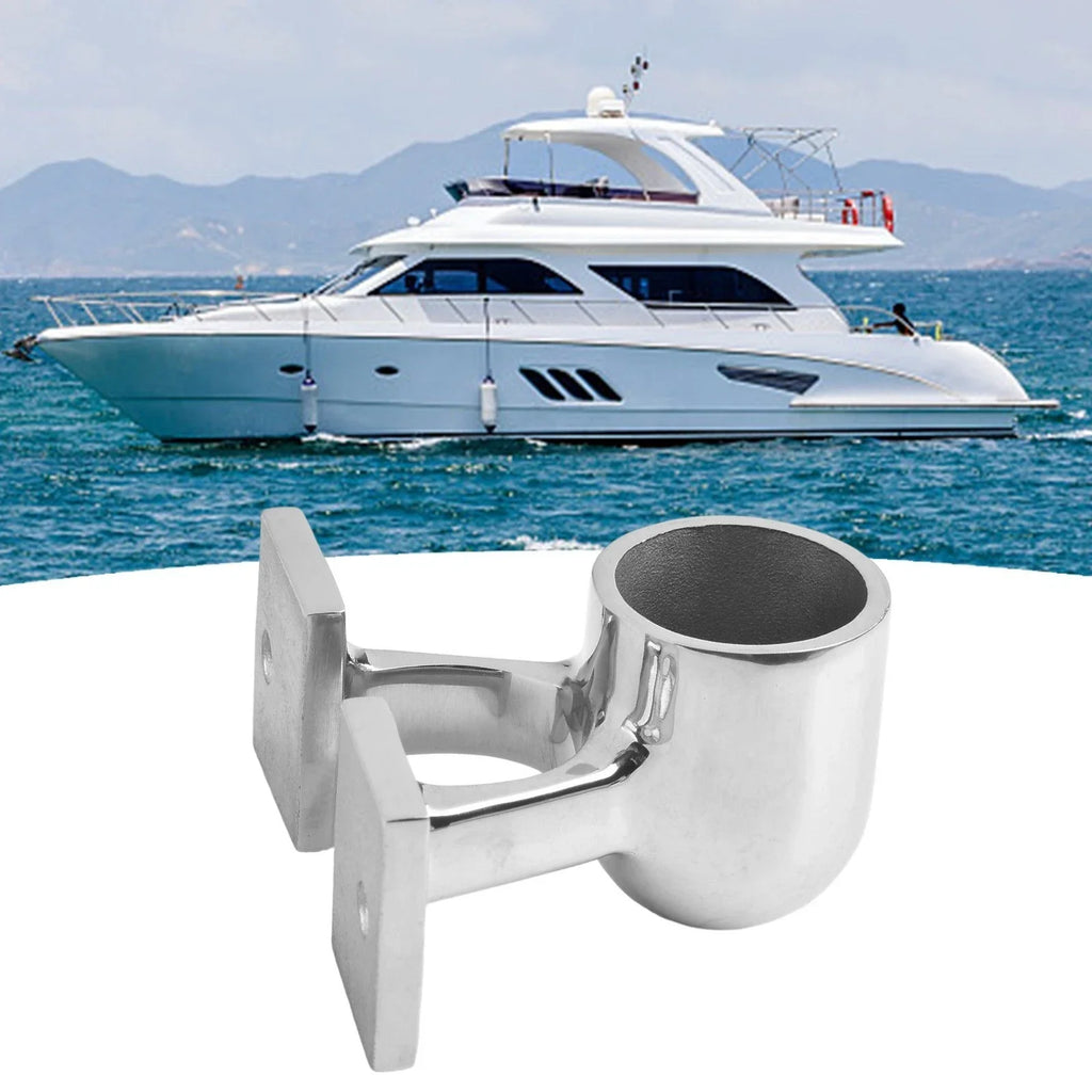 Rail Terminal / 90 Degree / Marine Grade Metal Rail Terminal for Boats