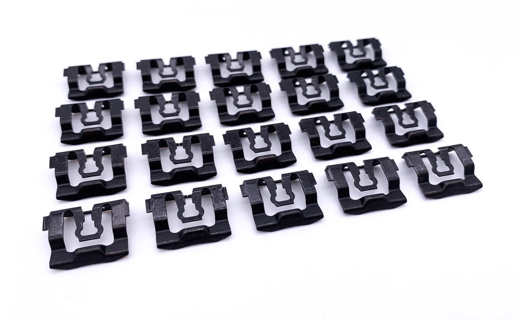 Windshield Molding Trim Clips Front for 1964-1968 Ford Mustang Coupe (20)