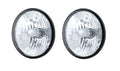 7 Inch Crystal Halogen H4 Headlight Pair for Cars Trucks (2009–2018)